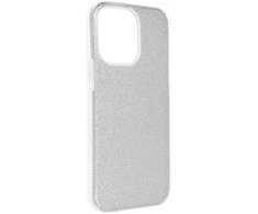 Dėklas Forcell Oem Case for iPhone 14 PRO MAX Shining sidabrinis