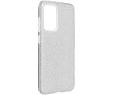 Forcell Oem SHINING Dėklas skirtas Samsung Galaxy A52 5G / A52 LTE ( 4G ) / A52S sidabro spalvos