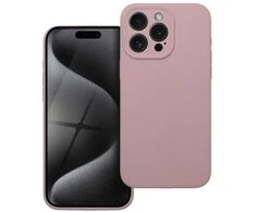 Dėklas Oem Case for iPhone 15 PRO MAX Silicone 2mm powder pink