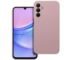 Oem Silikoninis dėklas 2mm skirtas Samsung Galaxy A15 5G / A15 4G sand rožinės spalvos