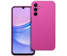 Oem Dėklas SILICONE 2mm skirtas Samsung Galaxy A15 5G / A15 4G rožinės spalvos