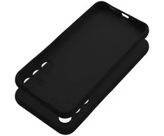 Oem Dėklas SILICONE 2mm skirtas Samsung Galaxy A34 5G juodos spalvos