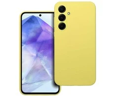 Oem Silikoninis dėklas 2mm skirtas Samsung Galaxy A55 5G lemon