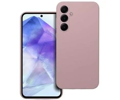 Oem Silikoninis dėklas 2mm skirtas Samsung Galaxy A55 5G sand rožinės spalvos