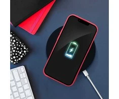 Forcell OEM dėklas, skirtas iPhone 11 silikonui, persikų spalvos