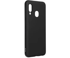Forcell Oem Silikoninis dėklas skirtas Samsung Galaxy A20E juodos spalvos