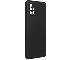 Forcell Oem SILICONE dėklas skirtas Samsung Galaxy A71 juodos spalvos