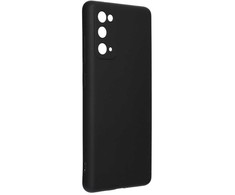 Forcell Oem SILICONE dėklas skirtas Samsung Galaxy S20 FE / S20 FE 5G juodos spalvos