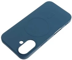 Oem Dėklas Silicone Mag Cover (big hole) (MagSafe) skirtas iPhone 16 Pro mėlynas