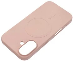 Oem Dėklas Silicone Mag Cover (big hole) (MagSafe) skirtas iPhone 16 Pro rožinis