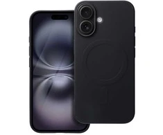 Oem Dėklas Silicone Mag Cover (big hole) (MagSafe) skirtas iPhone 16 juodas