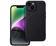 Oem Dėklas Silicone Mag Cover (MagSafe) skirtas iPhone 14 juodas