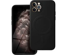 Dėklas Oem Case for iPhone 11 PRO Silicone Mag Cover compatible with MagSafe juodas
