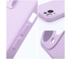 OEM dėklas, skirtas iPhone 7 / 8 / SE 2020 / SE 2022, silikoninis MagSafe dėklas (apsauga nuo kameros), rožinis