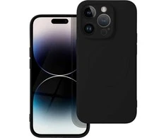 Oem Dėklas Silicone Mag Cover (MagSafe) skirtas iPhone 14 Pro juodas