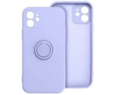 Dėklas Oem Case for iPhone 15 PRO Silicone Ring violetinė