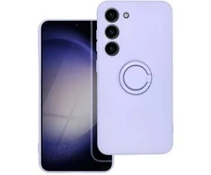Dėklas Futerał SILICONE RING do SAMSUNG S23 violetinė