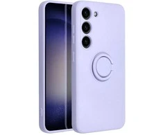 Dėklas Futerał SILICONE RING do SAMSUNG S23 violetinė