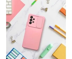 Oem SLIDE dėklas skirtas Samsung Galaxy A35 5G light rožinės spalvos