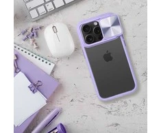 Oem SLIDER dėklas skirtas Samsung Galaxy S24 Plus violetinės spalvosinės spalvos