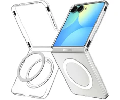 Dėklas SPIGEN AIRSKIN MAGSAFE GALAXY Z FLIP 8 SKAIDRUS/Baltas