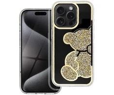 Dėklas Oem Case for iPhone 12 / 12 PRO Teddy Bear auksinis