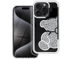 Dėklas Oem TEDDY BEAR Case for IPHONE 13 MINI sidabrinis