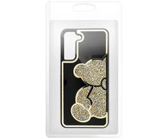Oem TEDDY BEAR Dėklas skirtas Samsung Galaxy A55 5G aukso spalvos
