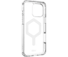 UAG Urban Armor Gear dėklas PLYO, suderinamas su MagSafe ir magnetiniu žiediniu stovu, skirtas IPHONE 16 Pro Max ledo baltas / titanas