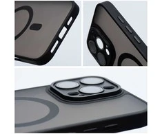Oem VARIETE MAG COVER dėklas suderinamas su MagSafe skirtas Samsung Galaxy S25 ULTRA juodos spalvos