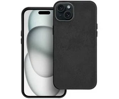 Dėklas Oem Case for iPhone 15 PLUS Woven Mag Cover compatible with MagSafe juodas