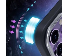 X-ONE Dropguard Magnetic Dėklas Air (suderinamas su MagSafe) - skirtas Apple iPhone 16 Plus juodos spalvos