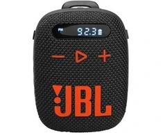 Wireless speaker JBL Wind 3 with handlebar holder juodas and oranžinis