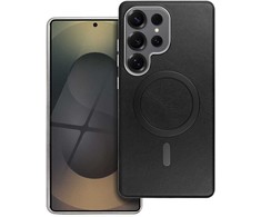 Oem Dėklas na Samsung A57 Gentleman Mag Cover zgodne su MagSafe juoda