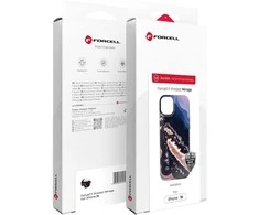 Dėklas Case for iPhone 16 PRO Forcell F-Protect Mirage compatible with Magsafe Military Drop-Test auksinis island