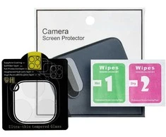 Oem 5D visiškai klijuojamas fotoaparatas grūdintas stiklas – skirtas „iPhone 13 Pro“ / „13 Pro Max“, skaidrus