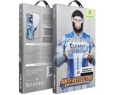 Blueo Grūdintas stiklas 5D Mr. Monkey Glass - Apple iPhone 17 Pro juodas (stiprus aukščiausios kokybės AR)