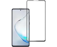Partner Tele.com Mėlyna Žvaigždė 5D grūdintas stiklas - skirtas Samsung Galaxy S10 Lite (pilni klijai / lagaminas draugiškas) - juoda