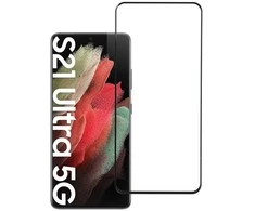 BlueStar Blue Star Apsauginis stiklas Blue Star - Samsung Galaxy Galaxy S21 Ultra Full Face (full glue/case friendly) - juodas Apsauginis stiklas Blue Star