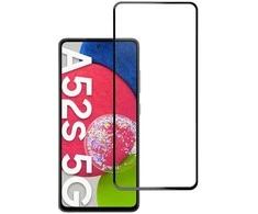 BlueStar Blue Star Apsauginis stiklas Blue Star - Samsung Galaxy A52/52s 5G/LTE Full Face (full glue with frame/small size) - juodas Apsauginis stiklas Blue Star