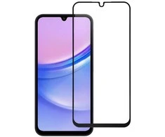BlueStar Blue Star Apsauginis stiklas Blue Star - Samsung Galaxy A15 5G Full Face (full glue with frame/small size) - juodas Apsauginis stiklas Blue Star