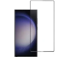 BlueStar Blue Star Apsauginis stiklas Blue Star - Samsung Galaxy Galaxy S23 Ultra Full Face (full glue/case friendly) - juodas Apsauginis stiklas Blue Star
