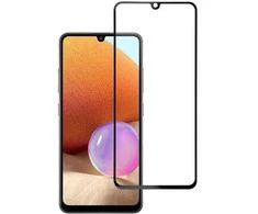 BlueStar Blue Star Apsauginis stiklas Blue Star - Samsung Galaxy A32 LTE Full Face (full glue with frame/small size) - juodas Apsauginis stiklas Blue Star