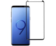 Fusion Accessories Blue Star Apsauginis stiklas Blue Star - Samsung Galaxy Galaxy S9+ Full Face (full glue/case friendly) - juodas Apsauginis stiklas Blue Star