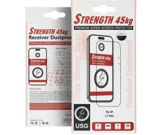 OEM grūdintas stiklas ULTRA STRONG 45kg, skirtas IPHONE 14 PRO