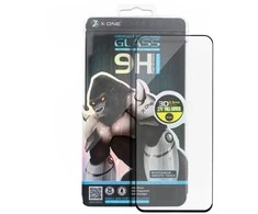 Apsauginis stiklas X-ONE 3D - skirtas Samsung Galaxy NOTE 20 ULTRA (edge glue + hole) juodas