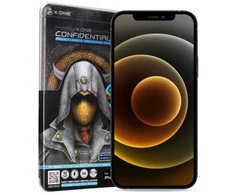 X-ONE Full Cover Extra Strong Privacy - skirtas Apple iPhone 15/16 (full glue) apsauginis stiklas 9H