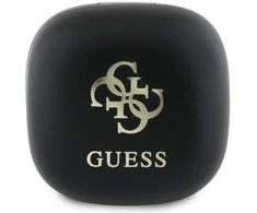 Guess ausinės Bluetooth GUTWSJ144ESK TWS juodos spalvos Iridescent 4G Printed Logo