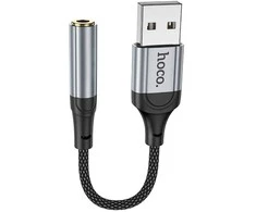 Audio adapteris Hoco (LS36) iš USB į 3,5mm