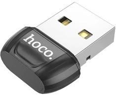 Adapteris Hoco (UA18) Bluetooth 5.0 USB juodas